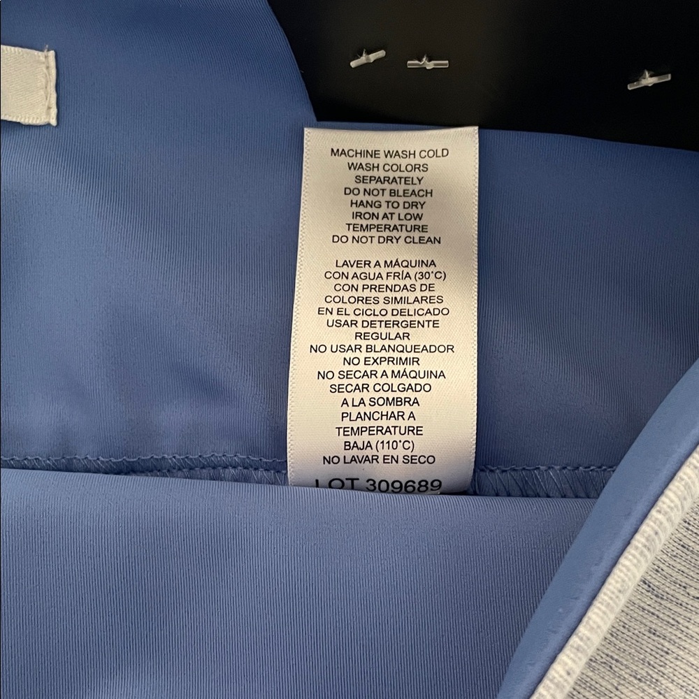 S.C.&CO. Tummy Control skirt Women's Stretch Under Short Light/Blue Size M/Z5 - Picture 11 of 11